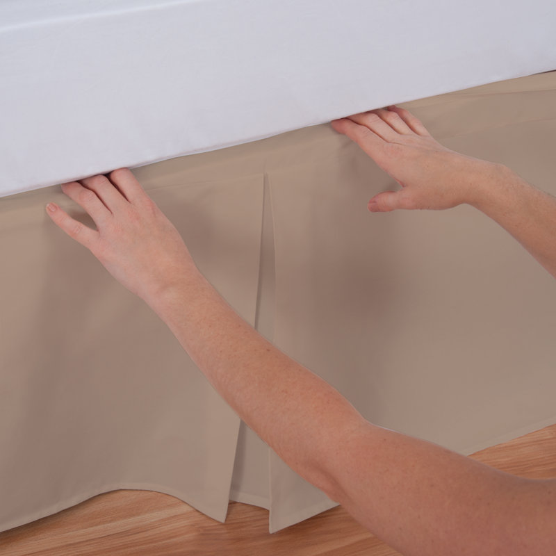 Ophelia & Co. Rolande Pleated Wrinkle Resistant Wrap Around Bed Skirt